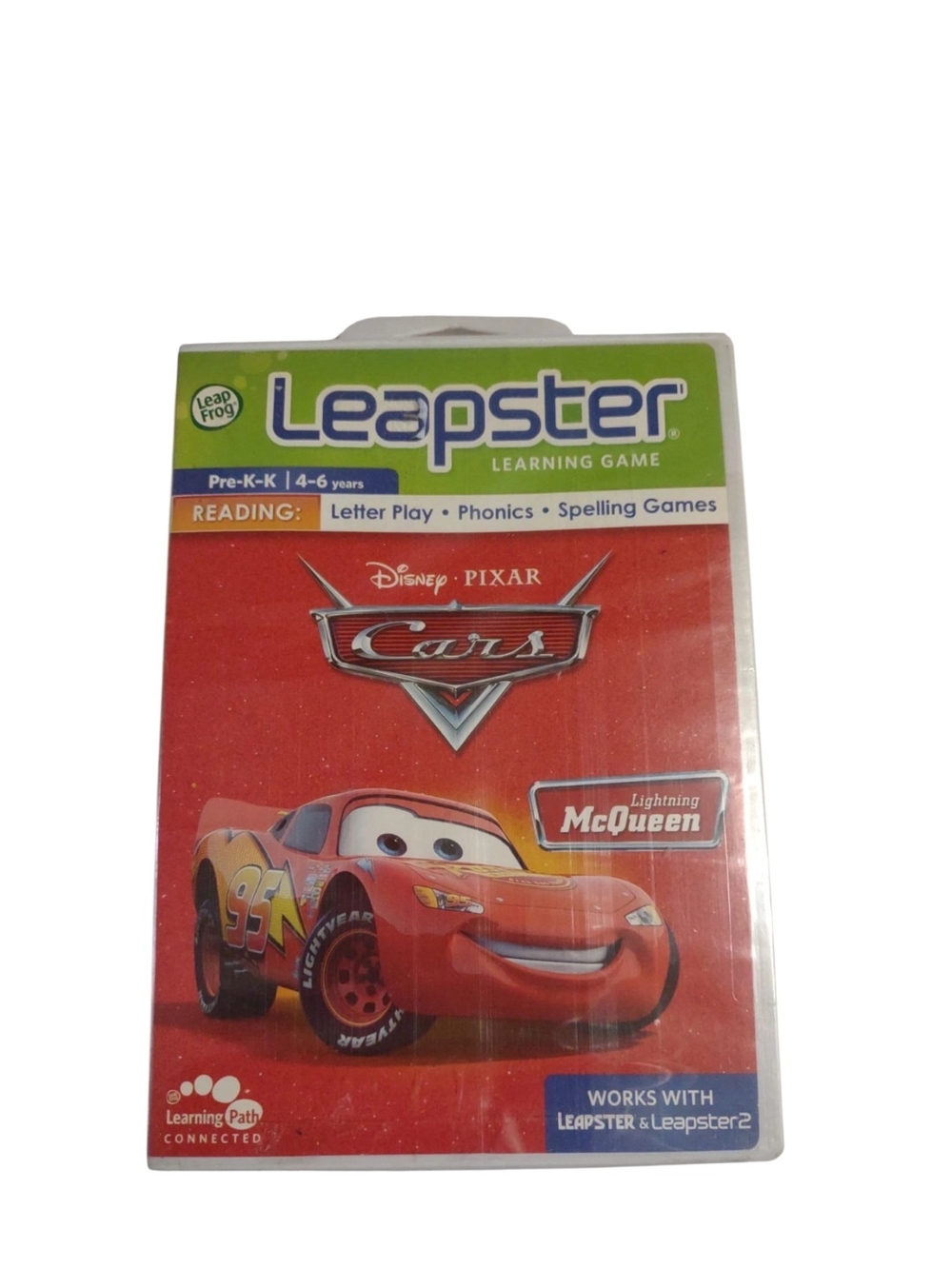 Cars Lightning McQueen Learning Game Leapster sealed